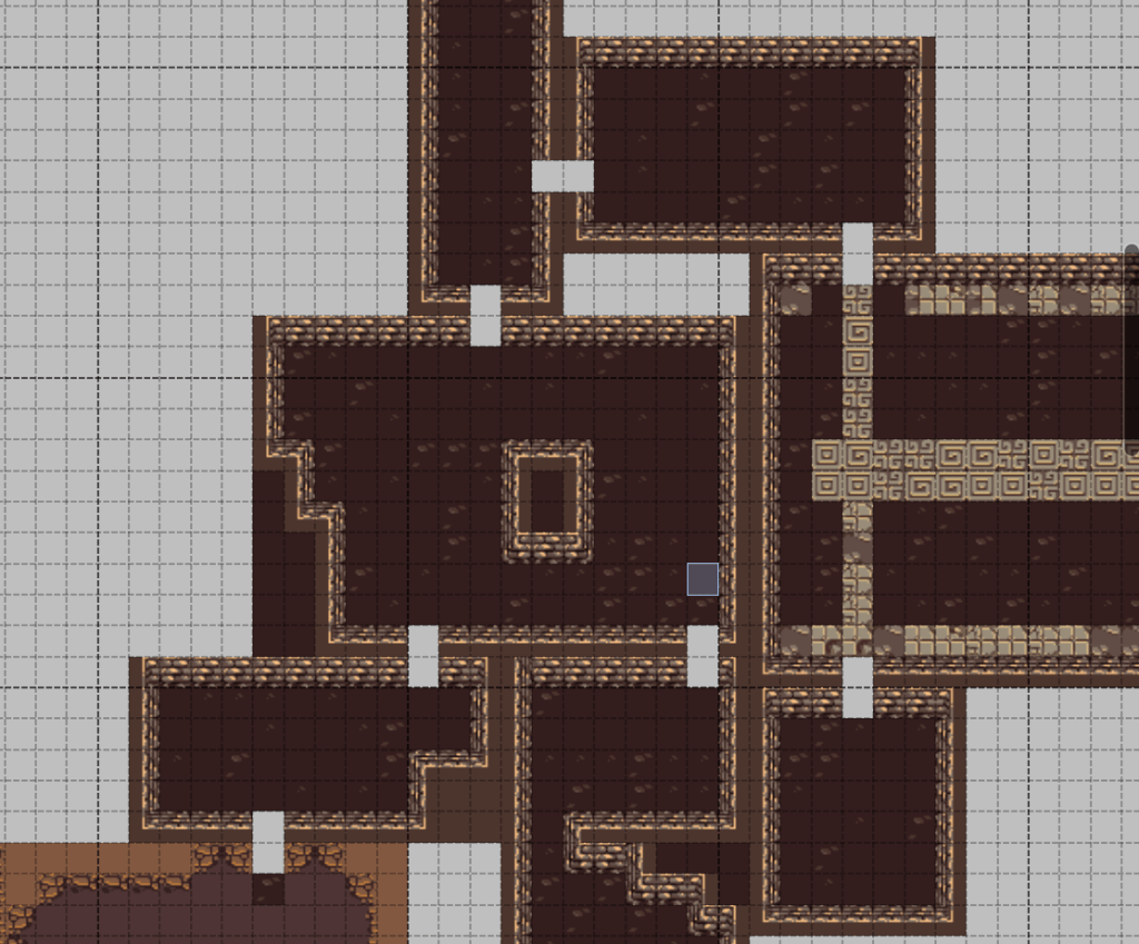 The map of tile layers